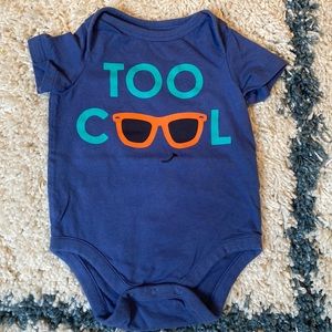 🟣 Mix and Match 5 for $10! Baby Gap | Too Cool Onesie